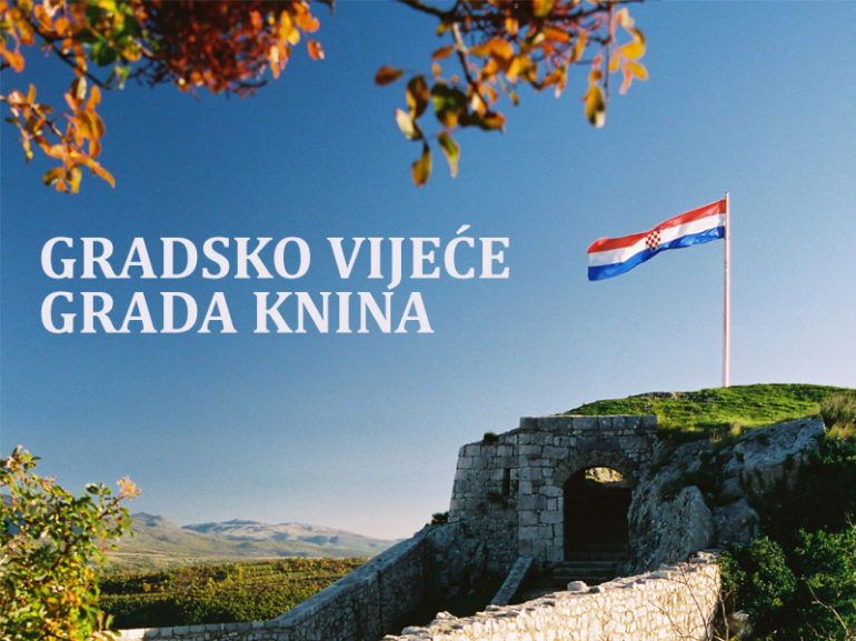 Najava VII. sjednice Gradskog vijeća Grada Knina