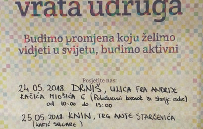 Dani otvorenih vrata 2018 – Sajam udruga